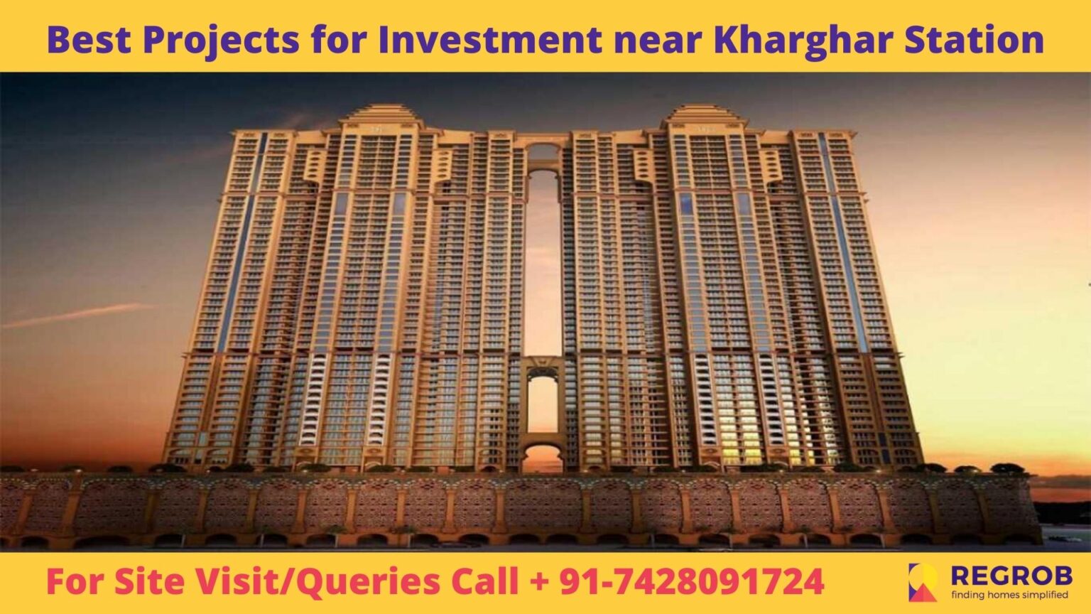 Best Projects for Investment near Kharghar Station, Navi Mumbai