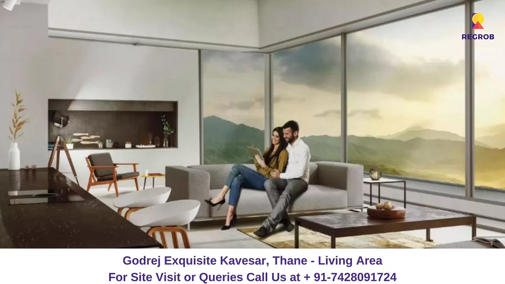 Godrej Exquisite Kavesar, Thane Living Area