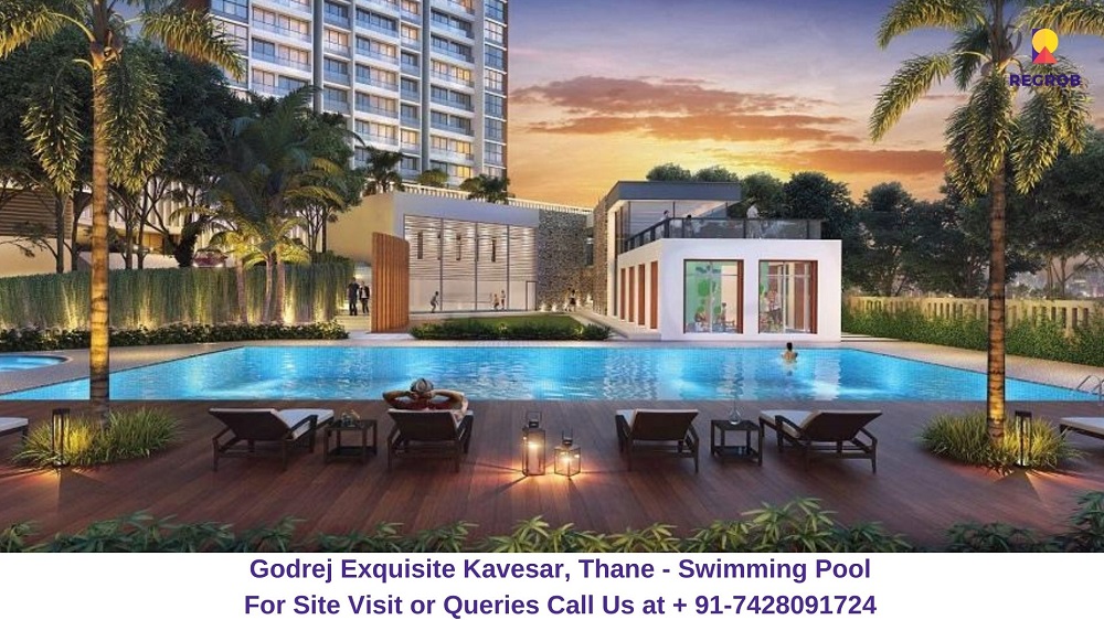 Godrej Exquisite Kavesar, Thane Swimming Pool