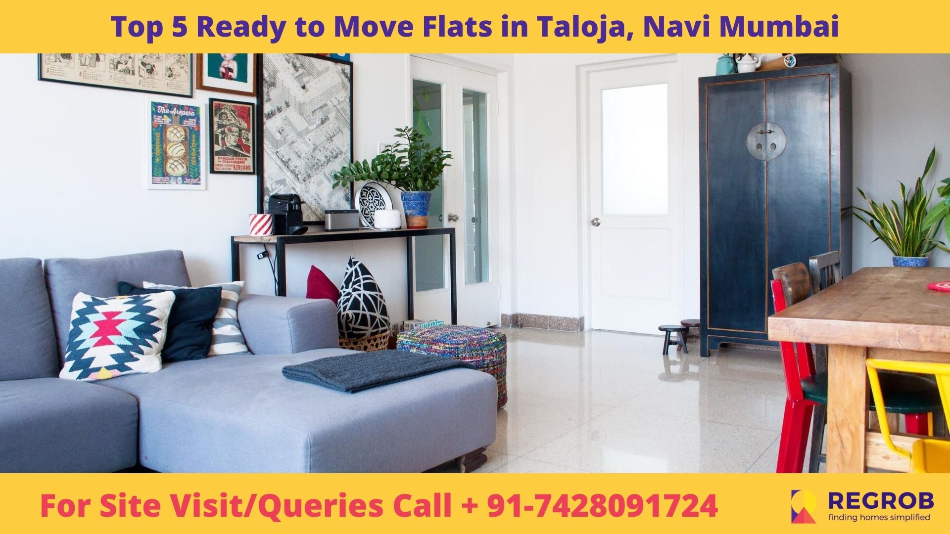 Top 5 Ready to Move Flats in Taloja, Navi Mumbai
