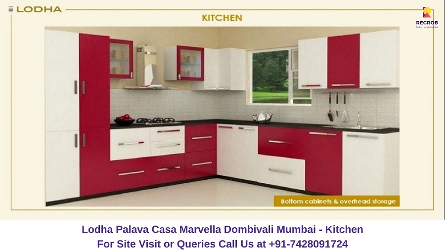 Lodha Palava Casa Marvella Dombivali Mumbai Kitchen - Regrob