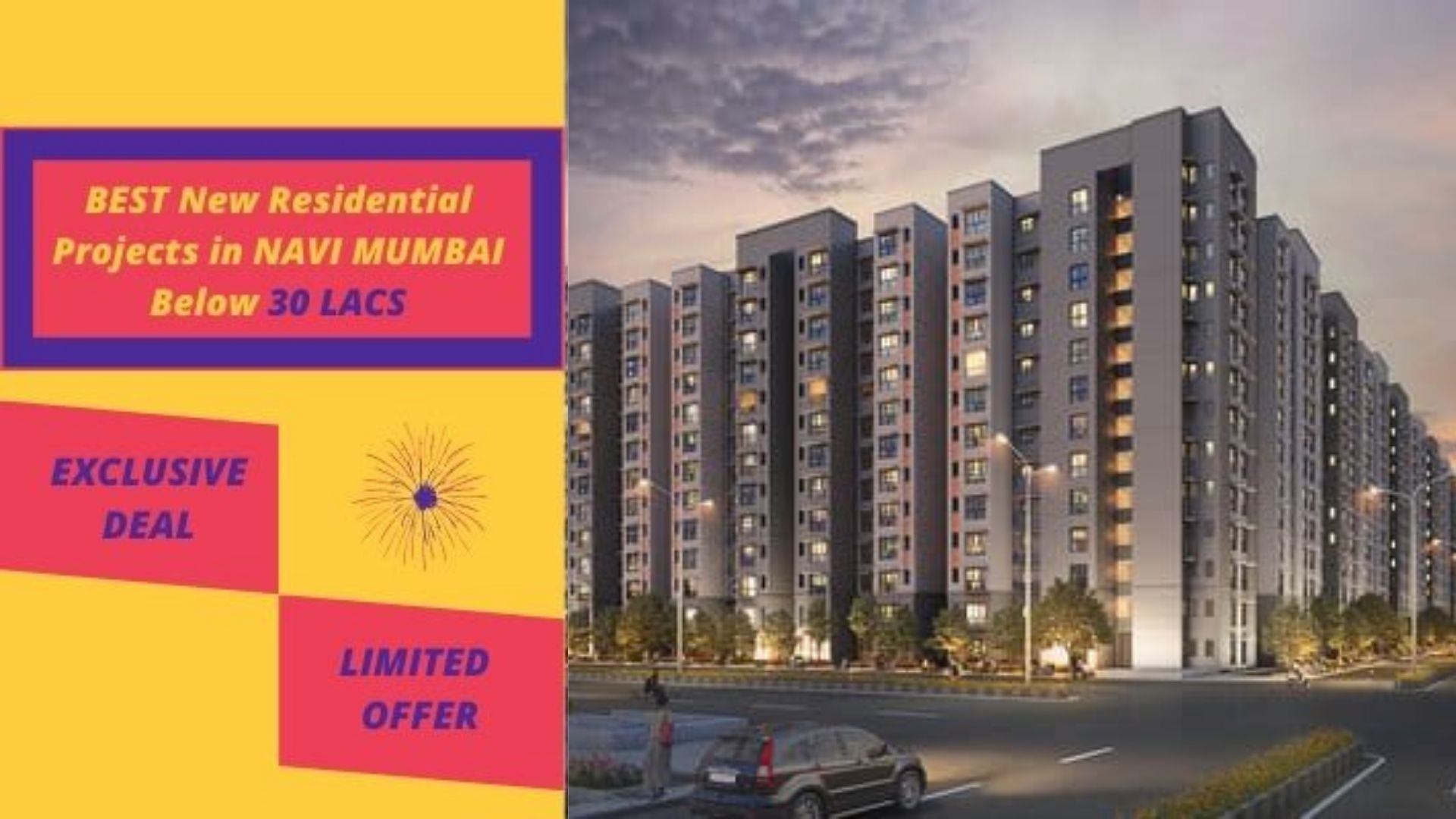 Best New Residential Projects in Navi Mumbai below 30 Lacs Best Deal