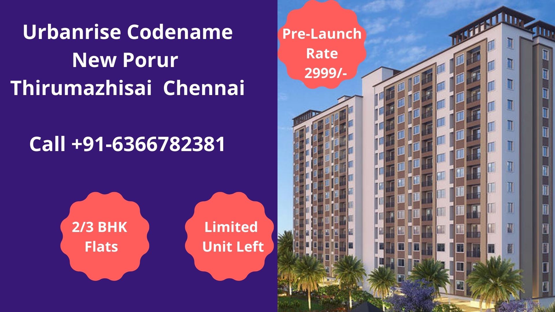 Urbanrise Codename New Porur Thirumazhisai Chennai