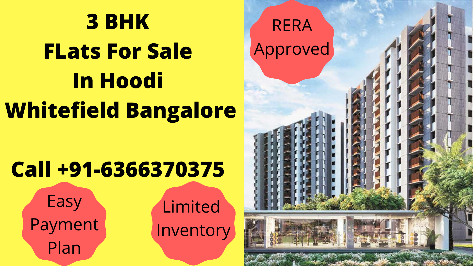 3 bhk for sale in whitefield