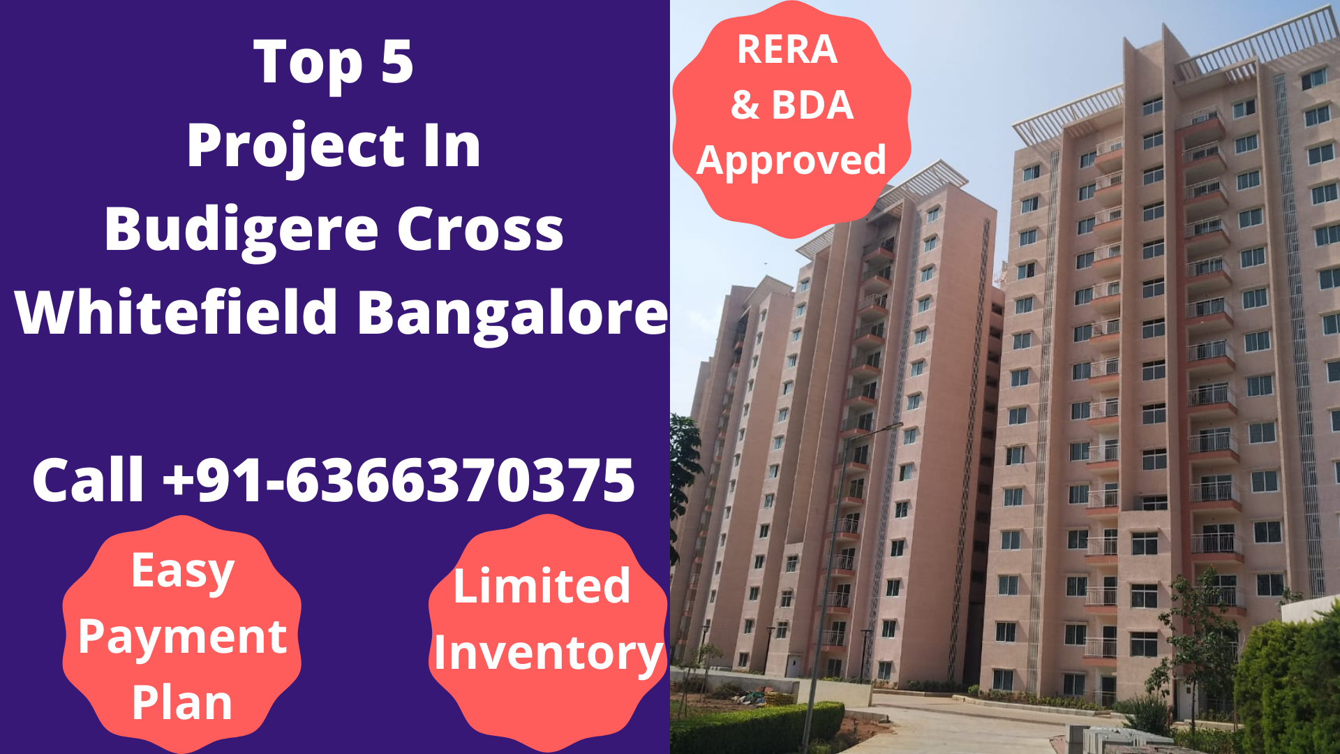 Top 5 Project In Budigere Cross Whitefield Bangalore Price, Reviews