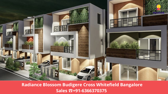 Radiance blossom villa in whitefield 