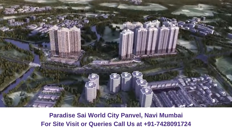 Paradise Sai World City Panvel, Navi Mumbai Elevated View (5)
