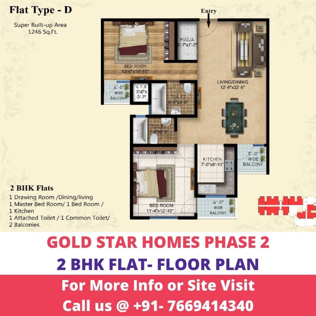 Gold Star Homes phase 2 Lucknow