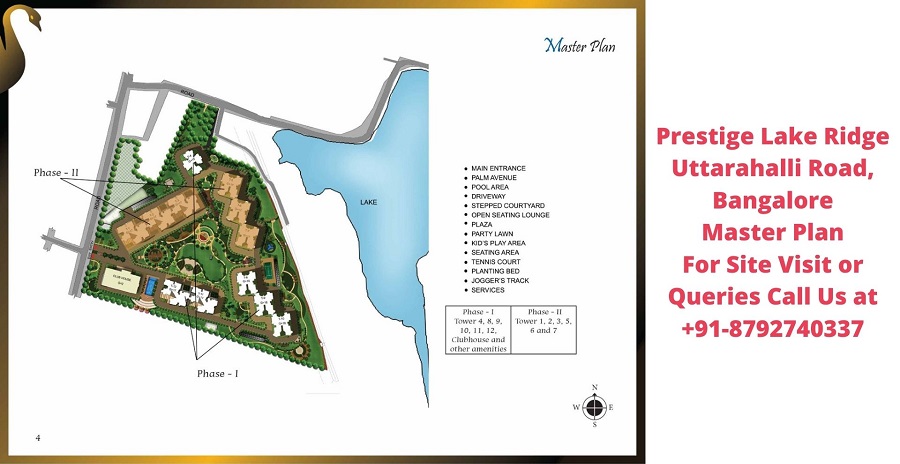 Prestige Lake Ridge Uttarahalli Main Road, Bangalore Master Plan