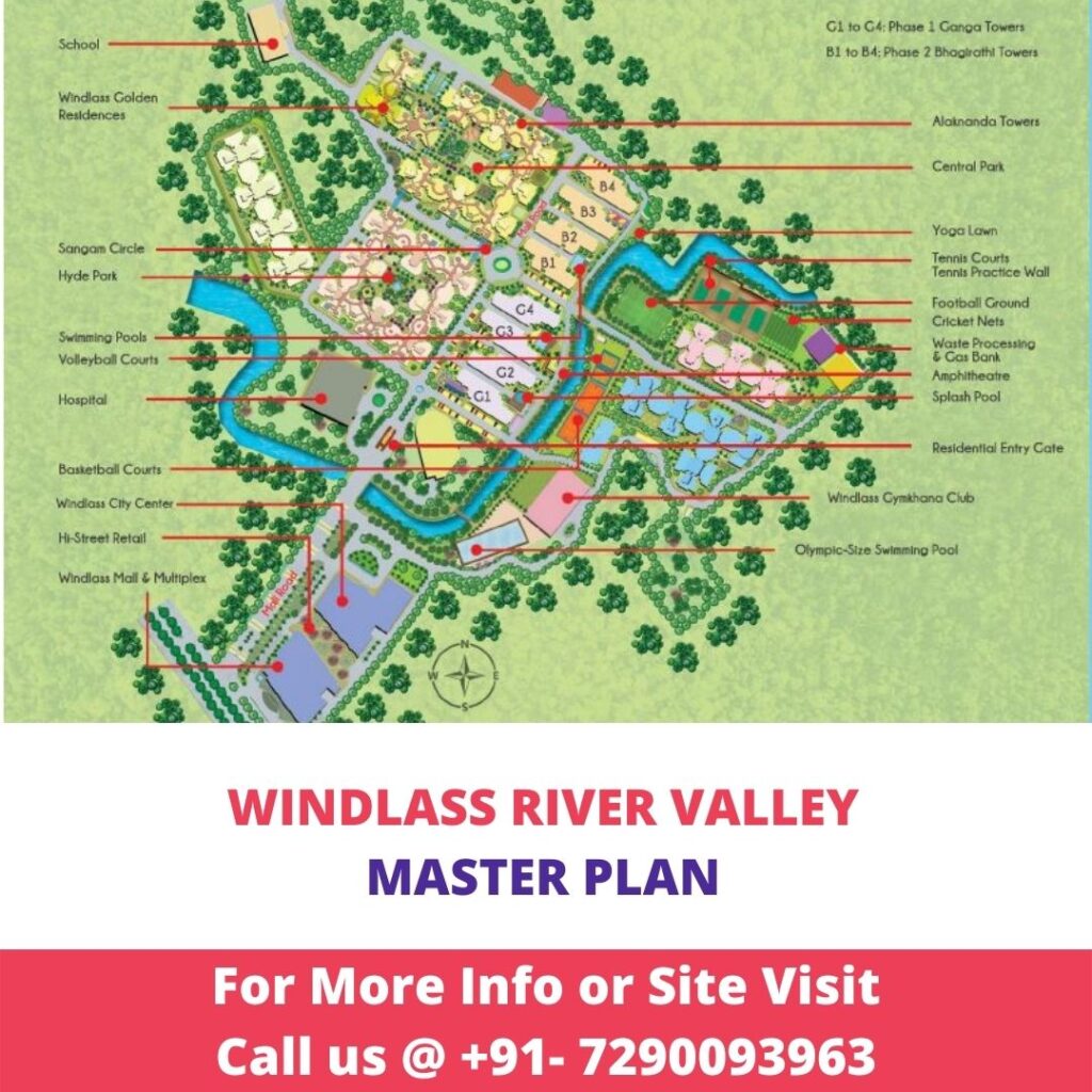 Master Plan of Windlass River Valley