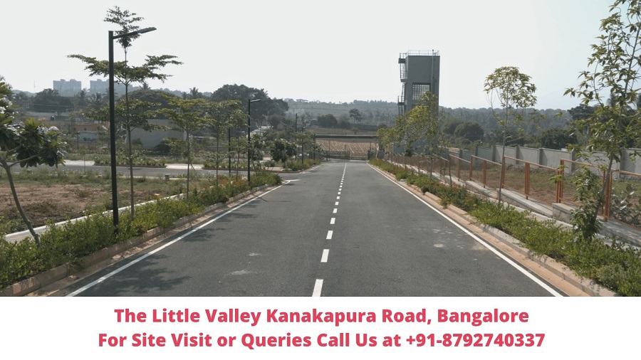 The Little Valley Kanakapura Road, Bangalore Actual View of Plots (4