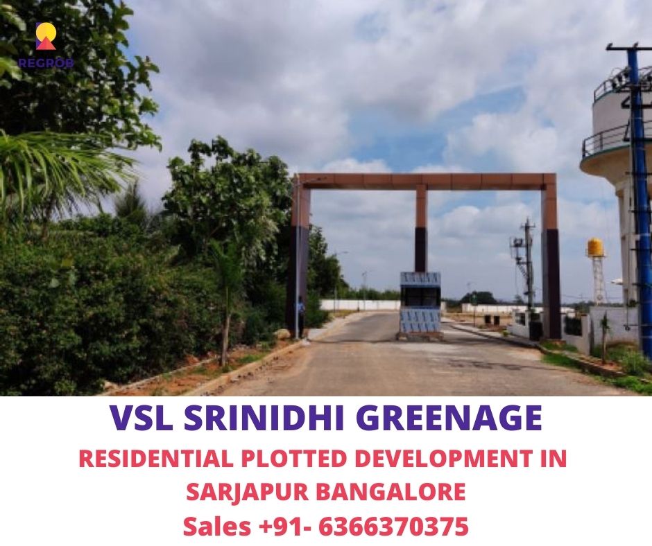 Main Entrance of VSL Srinidhi Greenage