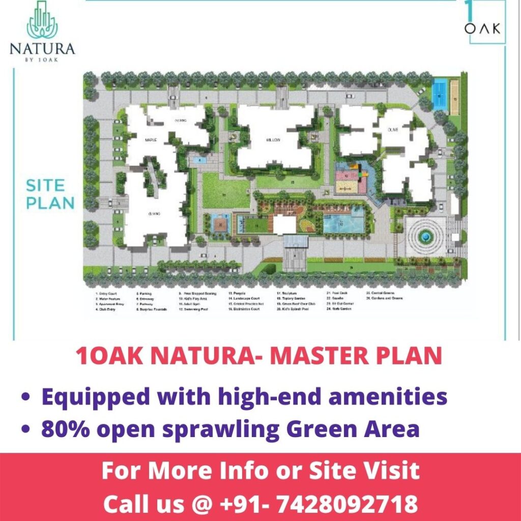 Master Plan of 1OAK Natura