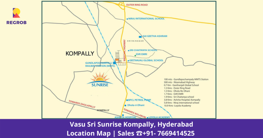 Vasu Sri Sunrise location map