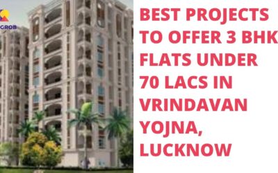 3 BHK Flats Under 70 Lakh in Vrindavan Yojna Lucknow