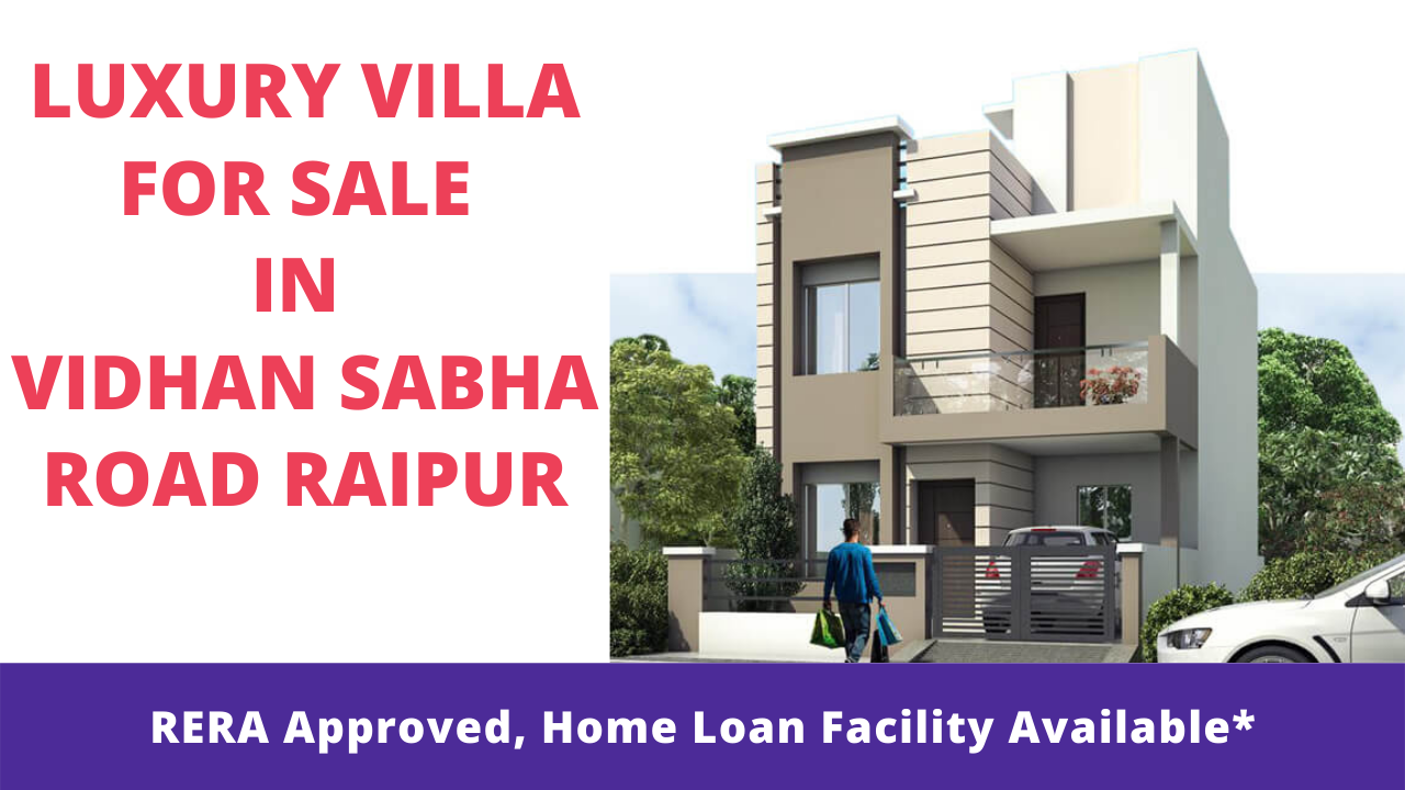 villas for sale in vidhan sabha road, raipur