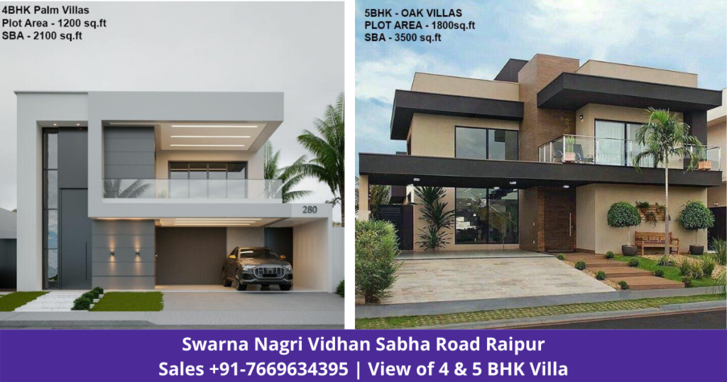 Luxury Villa For Sale In Vidhan Sabha Road Raipur