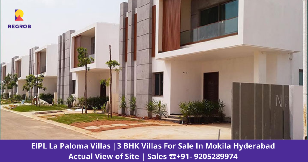 EIPL La Paloma Villas Mokila Hyderabad Price, Brochure