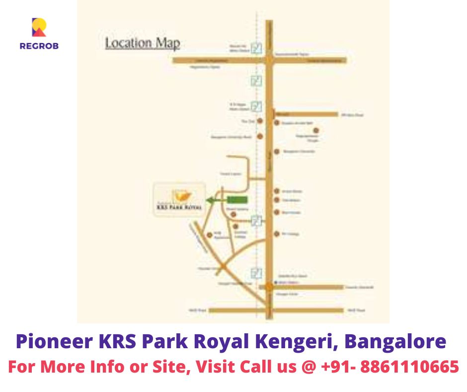 Pioneer KRS Park Royal Location Map