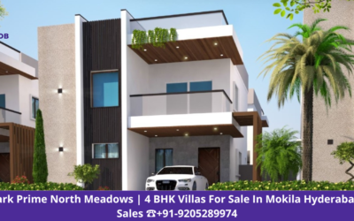 Sark Prime North Meadows 4 BHK Villas For Sale In Mokila Hyderabad