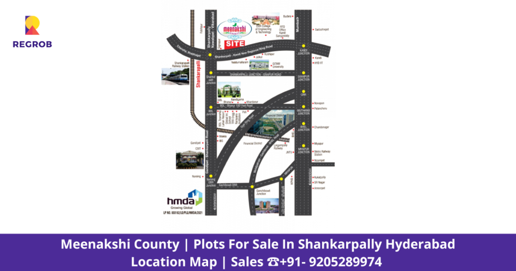 meenakshi county plots for sale in shankarpally hyderabad