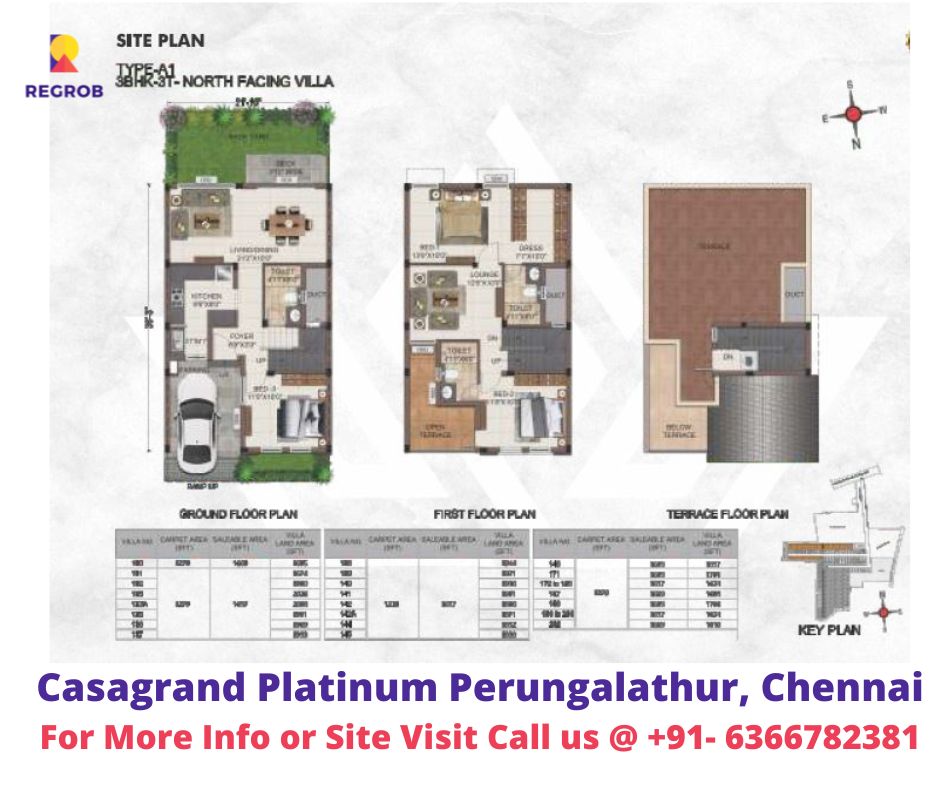 Floor Plan of Villa