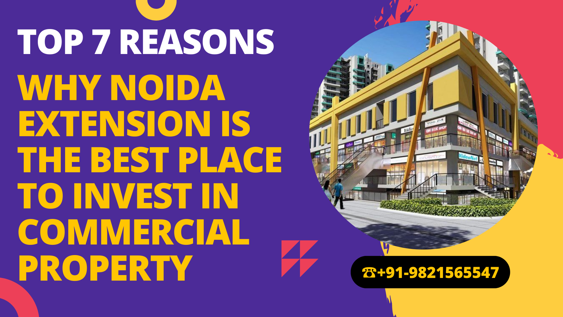 why Noida Extension is the best place to invest in commercial property